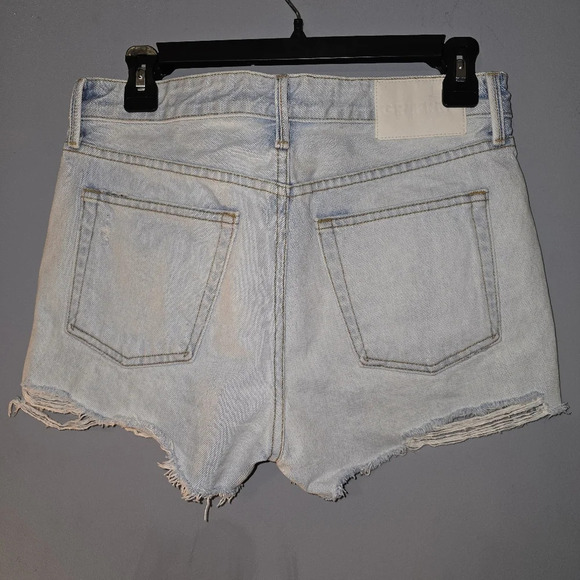 GRLFRND Helena Cut-Off Denim Shorts, EUC - Size 26 - Picture 5 of 14